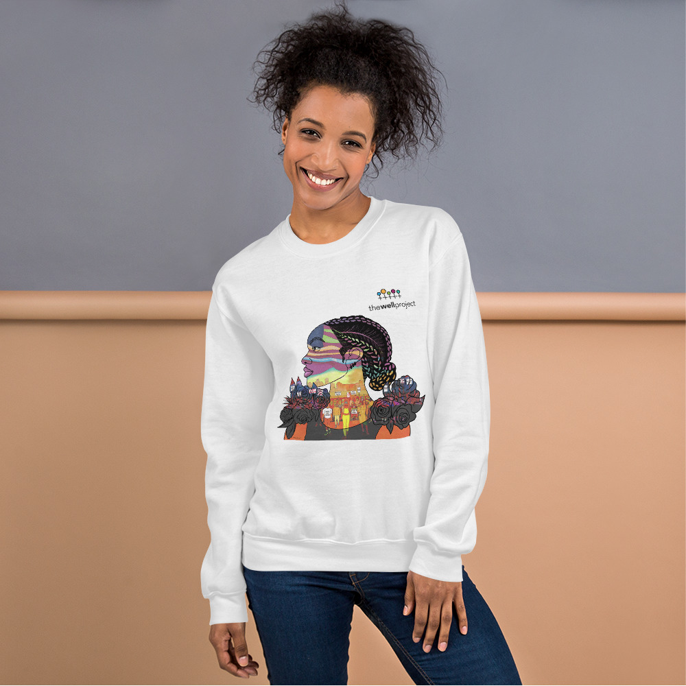 Special Edition Sweatshirt – art by Farah Jeune (4 colors) - The Well ...